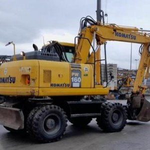 foto Komatsu PW160-7E0