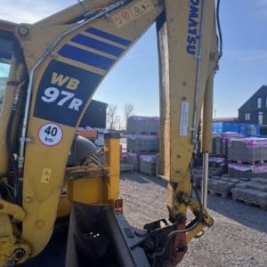 foto Baggerlader Komatsu WB97 R