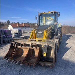 foto Baggerlader Komatsu WB97 R