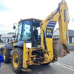 foto Komatsu WB97 S8 Baggerlader